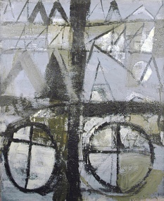 Heiko Pippig Der rollende Wald, Acryl auf Leinwand, 221 x 173 cm +43