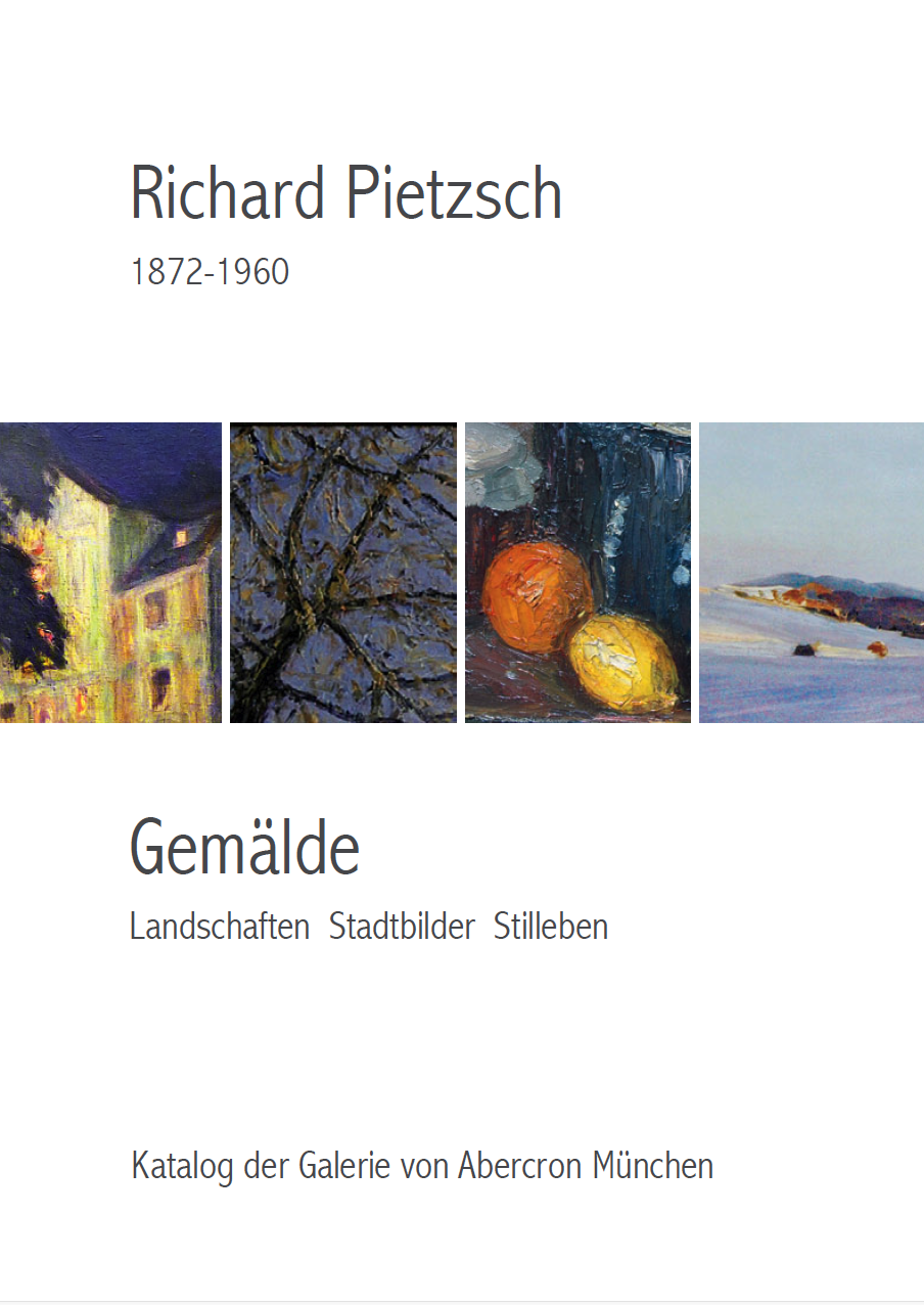 Richard Pietzsch Landschafts-Gemälde