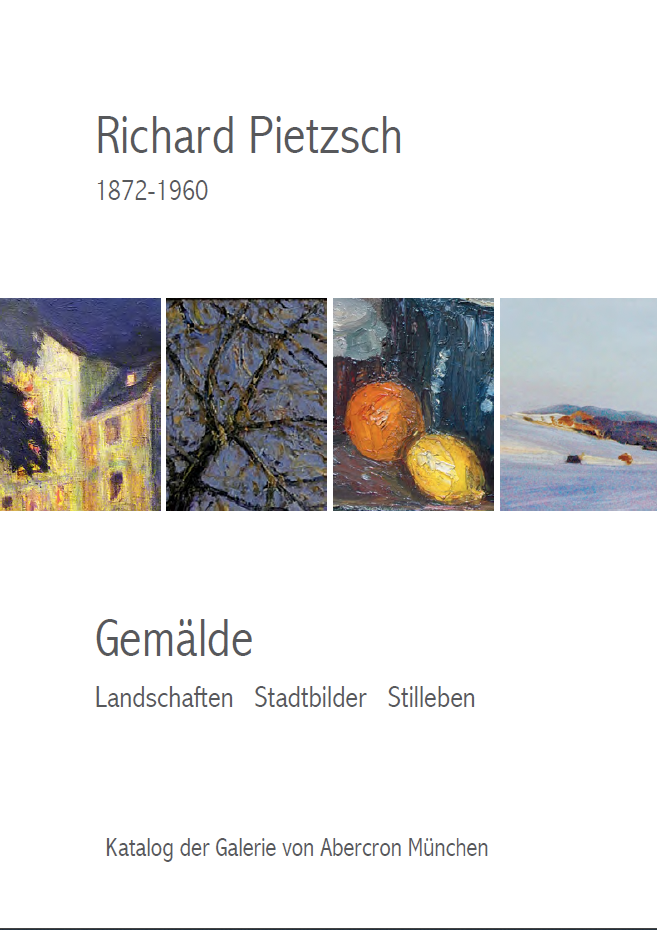 Richard Pietzsch Katalog Gemälde